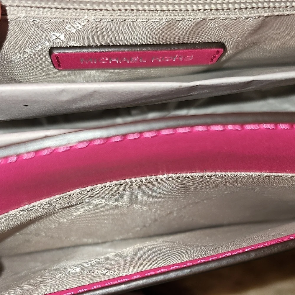 Michael Kors Fuchsia Crossbody Bag